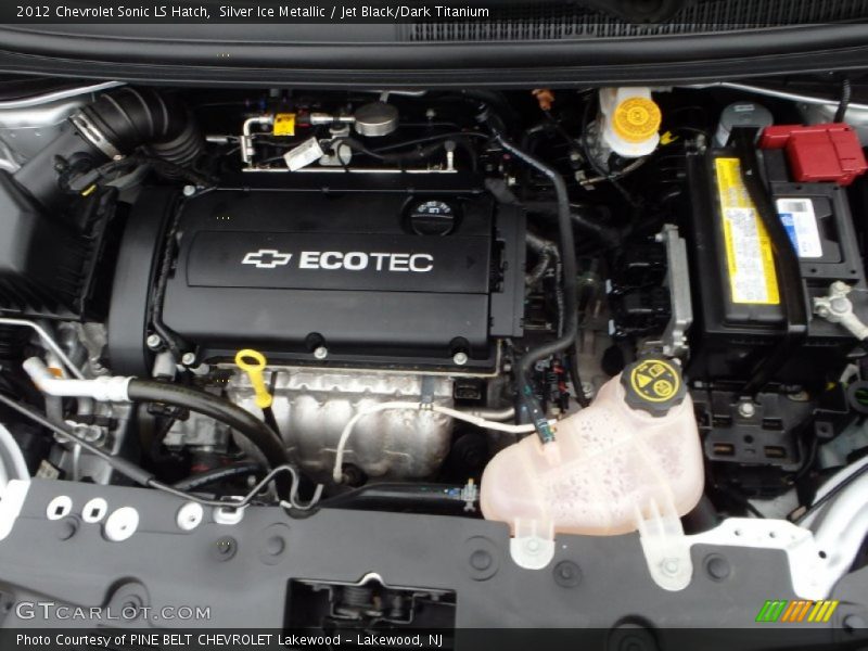 Silver Ice Metallic / Jet Black/Dark Titanium 2012 Chevrolet Sonic LS Hatch
