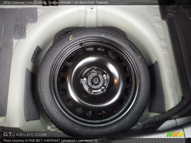 Silver Ice Metallic / Jet Black/Dark Titanium 2012 Chevrolet Sonic LS Hatch