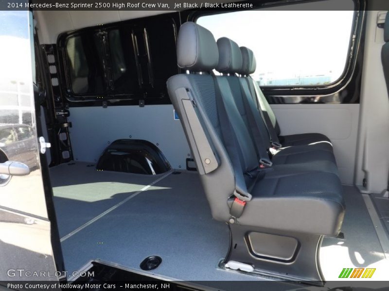 Rear Seat of 2014 Sprinter 2500 High Roof Crew Van