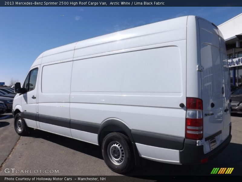 Arctic White / Lima Black Fabric 2013 Mercedes-Benz Sprinter 2500 High Roof Cargo Van