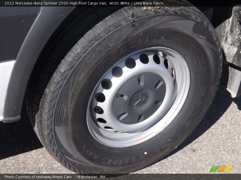 Arctic White / Lima Black Fabric 2013 Mercedes-Benz Sprinter 2500 High Roof Cargo Van