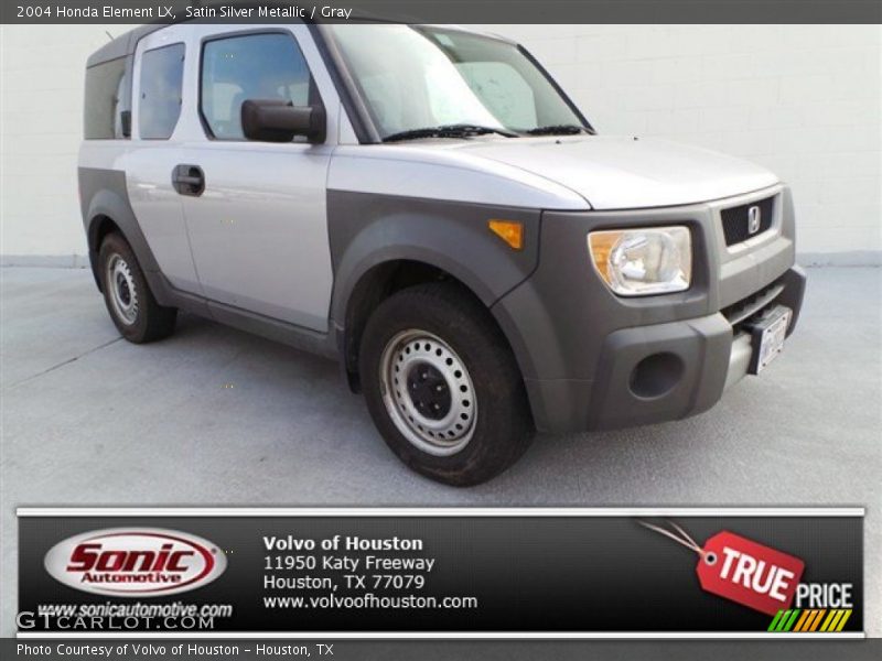 Satin Silver Metallic / Gray 2004 Honda Element LX