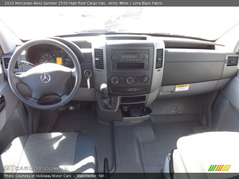 Arctic White / Lima Black Fabric 2013 Mercedes-Benz Sprinter 2500 High Roof Cargo Van