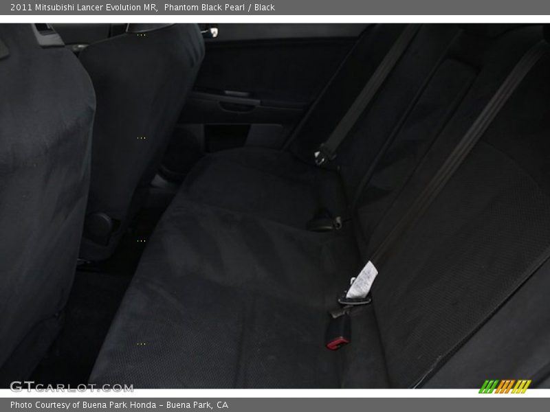 Phantom Black Pearl / Black 2011 Mitsubishi Lancer Evolution MR