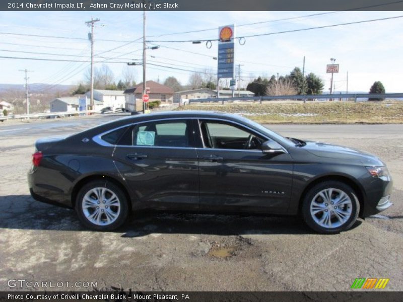 Ashen Gray Metallic / Jet Black 2014 Chevrolet Impala LT