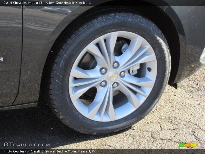 Ashen Gray Metallic / Jet Black 2014 Chevrolet Impala LT
