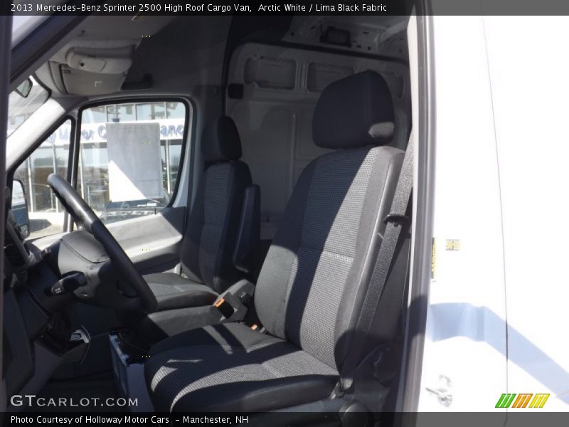 Arctic White / Lima Black Fabric 2013 Mercedes-Benz Sprinter 2500 High Roof Cargo Van