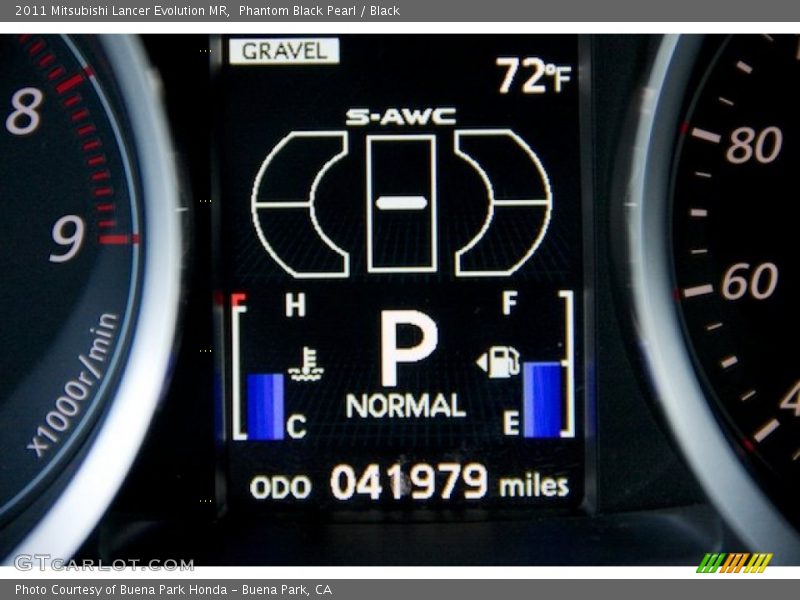 Phantom Black Pearl / Black 2011 Mitsubishi Lancer Evolution MR