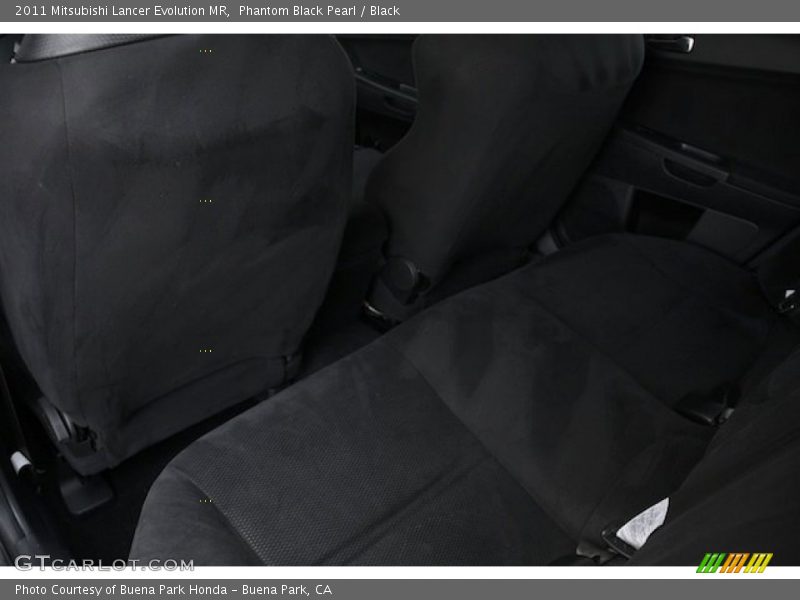 Phantom Black Pearl / Black 2011 Mitsubishi Lancer Evolution MR