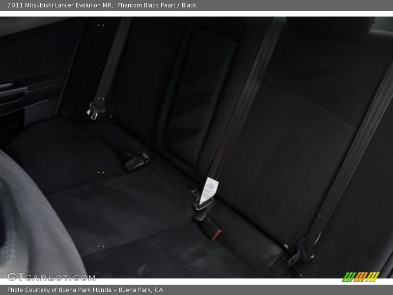 Phantom Black Pearl / Black 2011 Mitsubishi Lancer Evolution MR