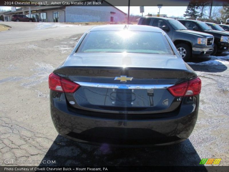 Ashen Gray Metallic / Jet Black 2014 Chevrolet Impala LT