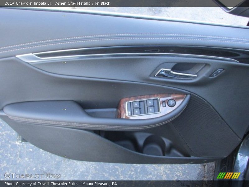 Ashen Gray Metallic / Jet Black 2014 Chevrolet Impala LT