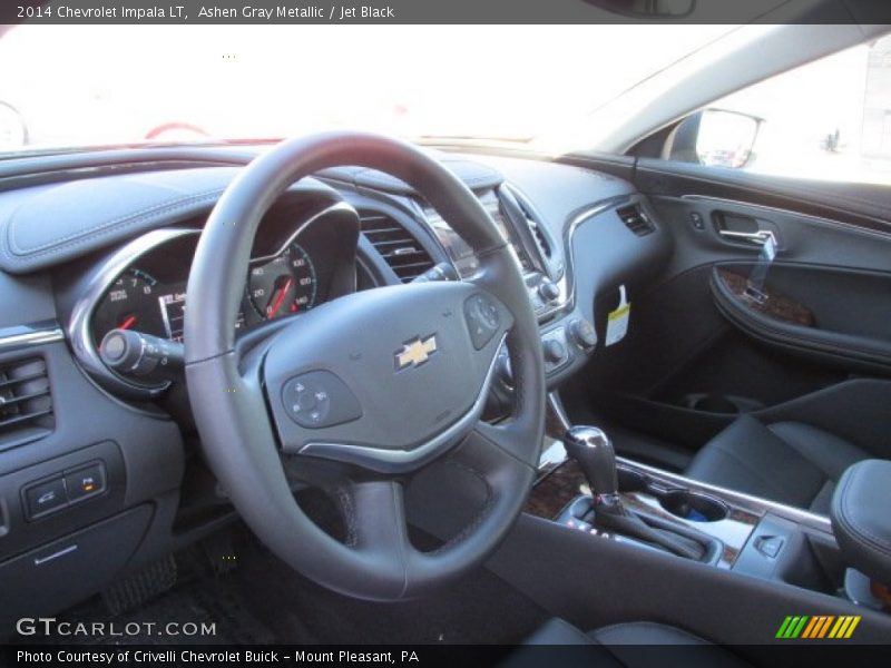 Ashen Gray Metallic / Jet Black 2014 Chevrolet Impala LT