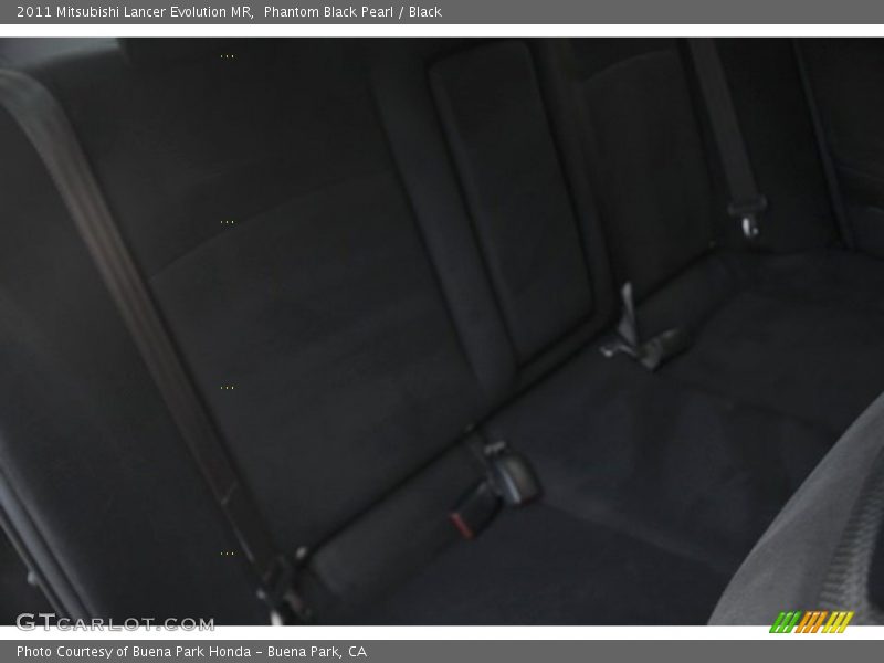 Phantom Black Pearl / Black 2011 Mitsubishi Lancer Evolution MR