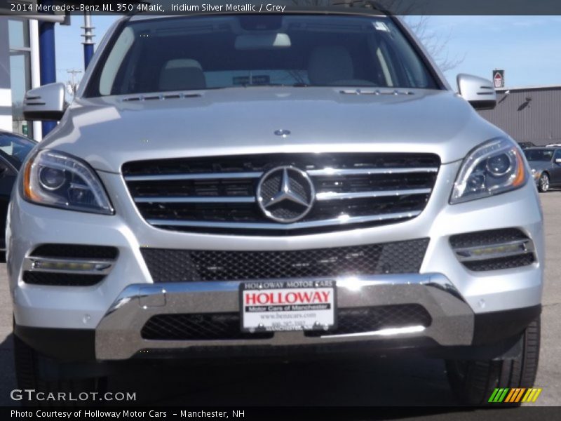 Iridium Silver Metallic / Grey 2014 Mercedes-Benz ML 350 4Matic