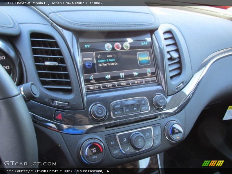 Ashen Gray Metallic / Jet Black 2014 Chevrolet Impala LT