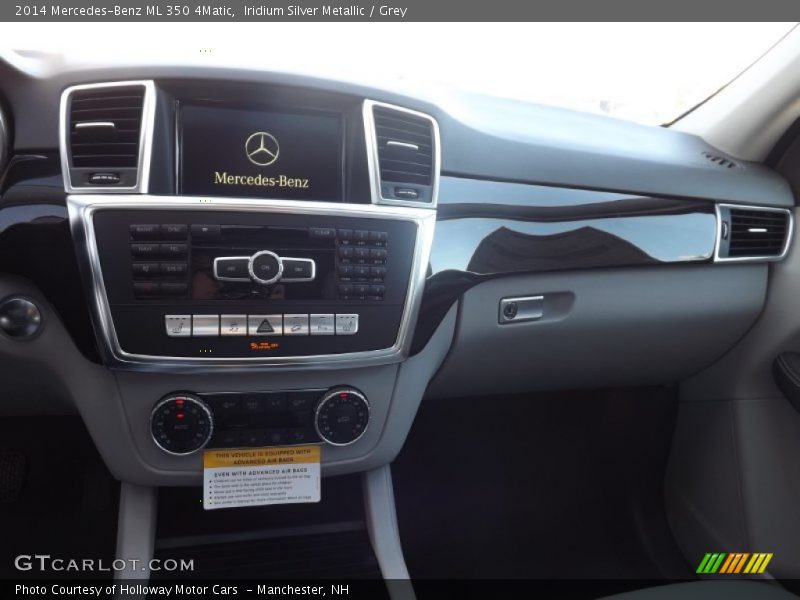 Iridium Silver Metallic / Grey 2014 Mercedes-Benz ML 350 4Matic