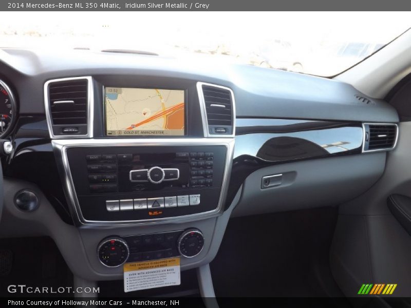 Iridium Silver Metallic / Grey 2014 Mercedes-Benz ML 350 4Matic