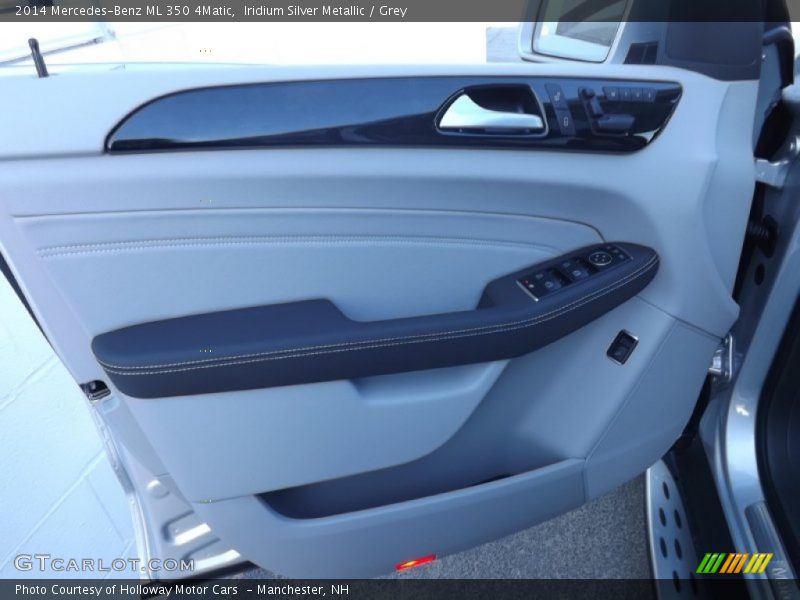 Iridium Silver Metallic / Grey 2014 Mercedes-Benz ML 350 4Matic