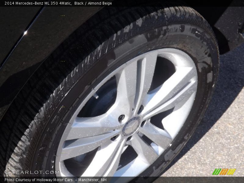 Black / Almond Beige 2014 Mercedes-Benz ML 350 4Matic