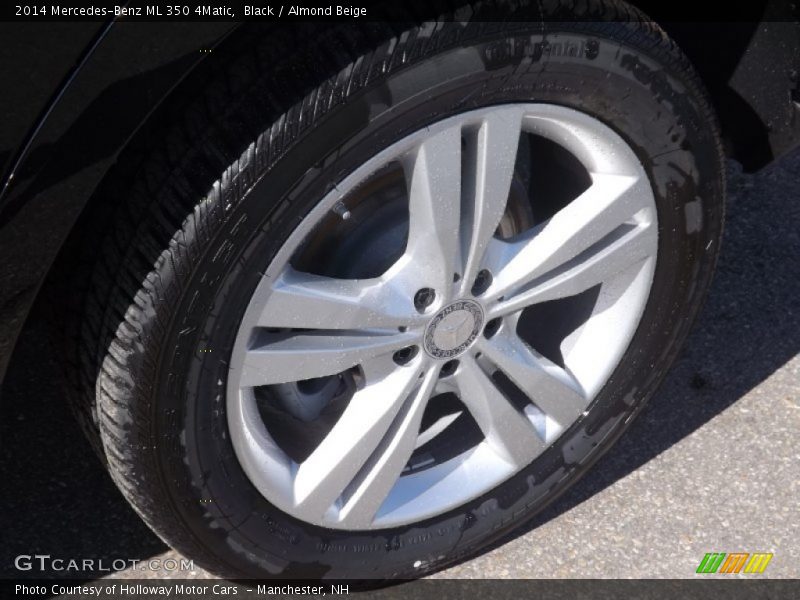 Black / Almond Beige 2014 Mercedes-Benz ML 350 4Matic