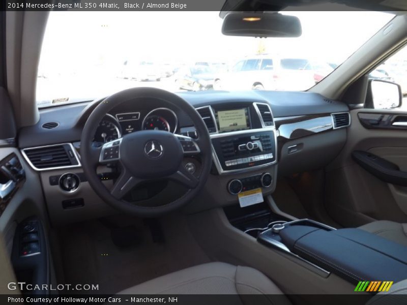 Black / Almond Beige 2014 Mercedes-Benz ML 350 4Matic