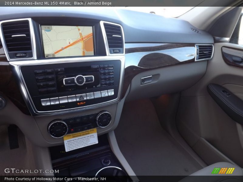 Black / Almond Beige 2014 Mercedes-Benz ML 350 4Matic