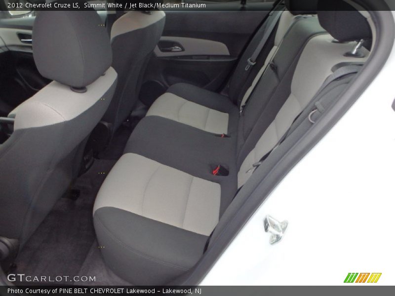 Summit White / Jet Black/Medium Titanium 2012 Chevrolet Cruze LS