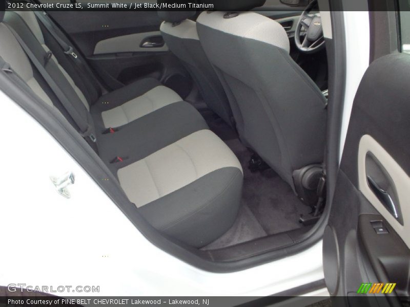 Summit White / Jet Black/Medium Titanium 2012 Chevrolet Cruze LS