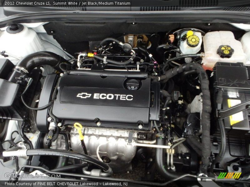 Summit White / Jet Black/Medium Titanium 2012 Chevrolet Cruze LS