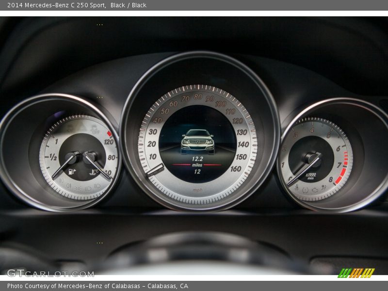 Black / Black 2014 Mercedes-Benz C 250 Sport