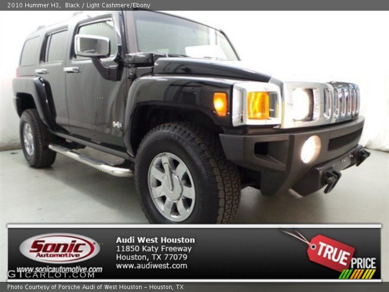 Black / Light Cashmere/Ebony 2010 Hummer H3