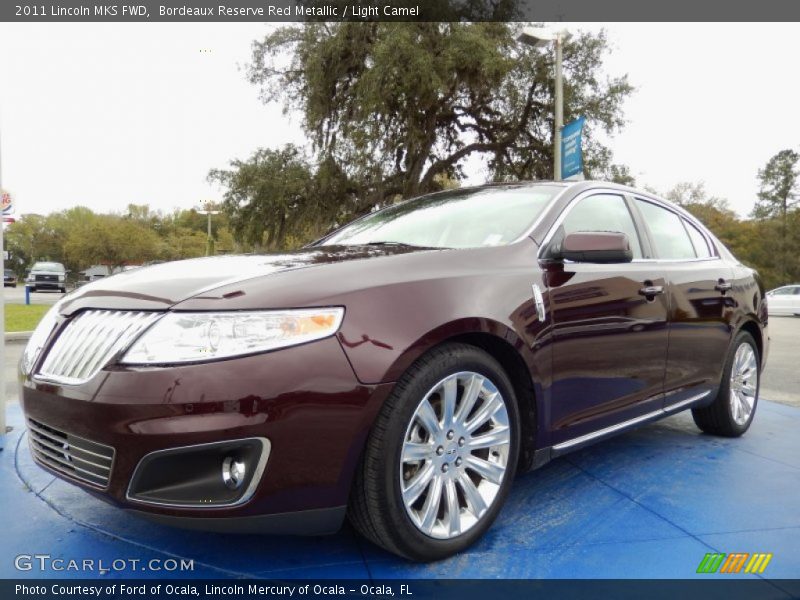 Front 3/4 View of 2011 MKS FWD