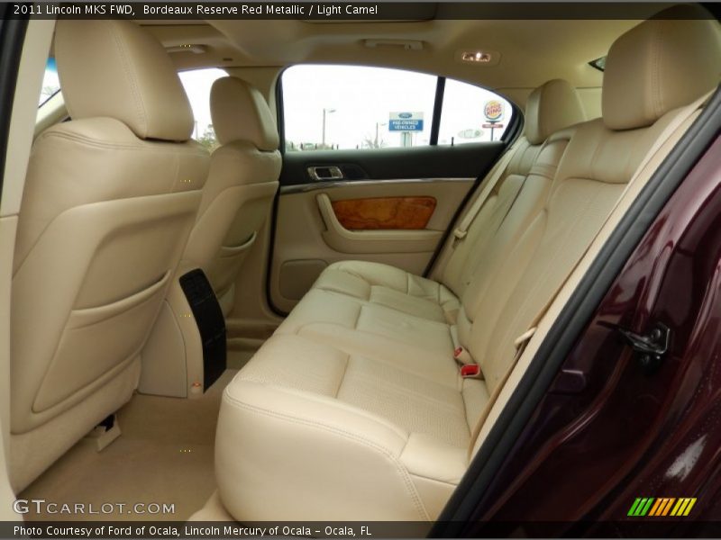 Bordeaux Reserve Red Metallic / Light Camel 2011 Lincoln MKS FWD