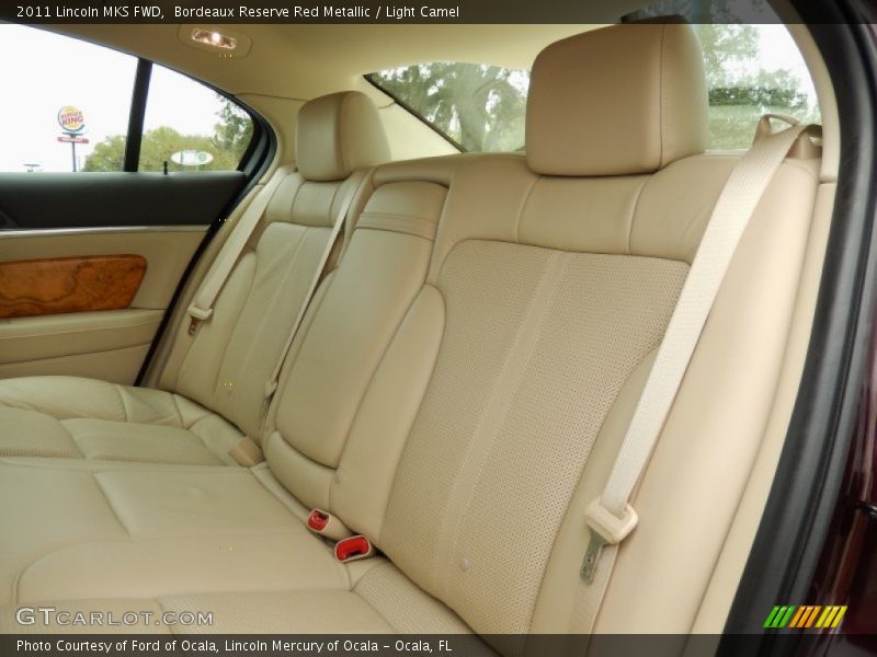 Bordeaux Reserve Red Metallic / Light Camel 2011 Lincoln MKS FWD