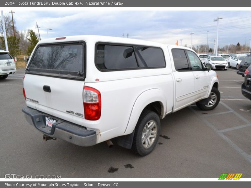 Natural White / Gray 2004 Toyota Tundra SR5 Double Cab 4x4