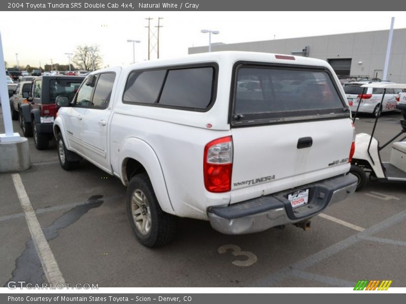 Natural White / Gray 2004 Toyota Tundra SR5 Double Cab 4x4