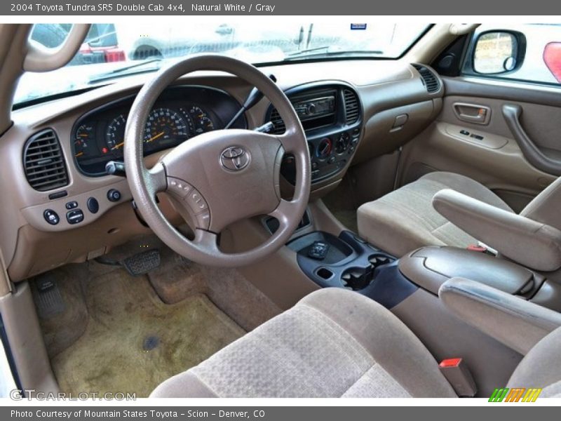  2004 Tundra SR5 Double Cab 4x4 Gray Interior