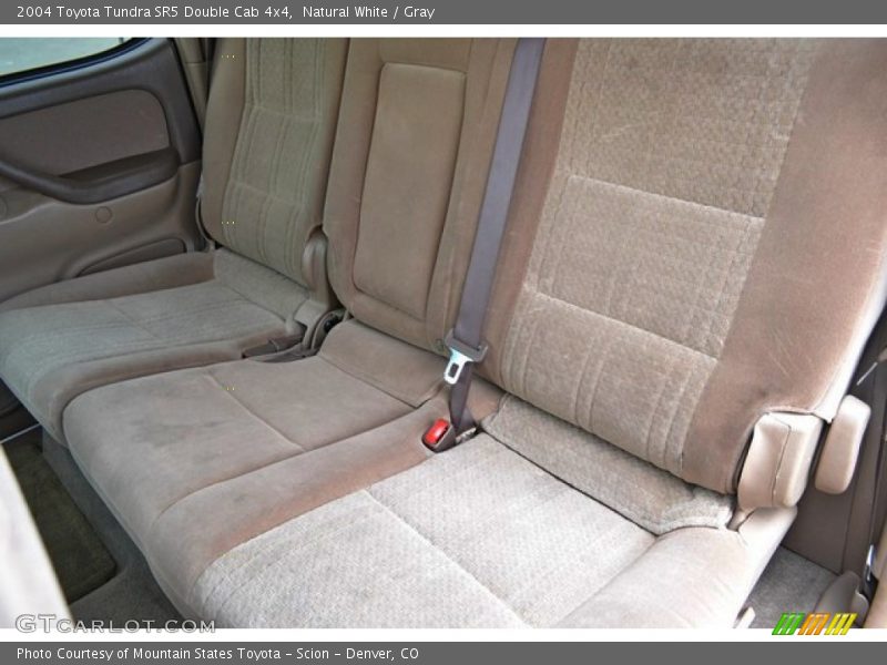 Rear Seat of 2004 Tundra SR5 Double Cab 4x4