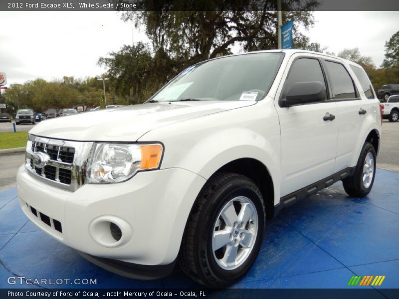 White Suede / Stone 2012 Ford Escape XLS