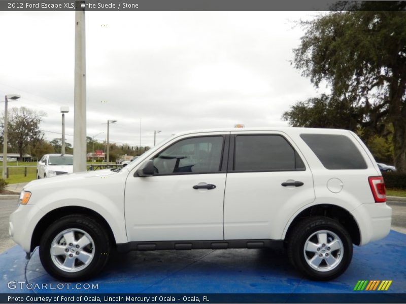 White Suede / Stone 2012 Ford Escape XLS
