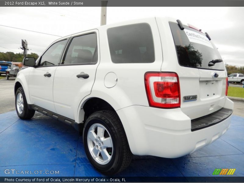 White Suede / Stone 2012 Ford Escape XLS