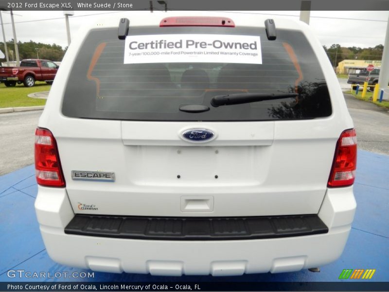 White Suede / Stone 2012 Ford Escape XLS