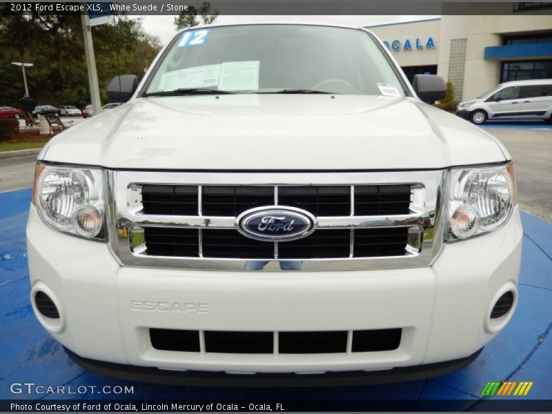 White Suede / Stone 2012 Ford Escape XLS