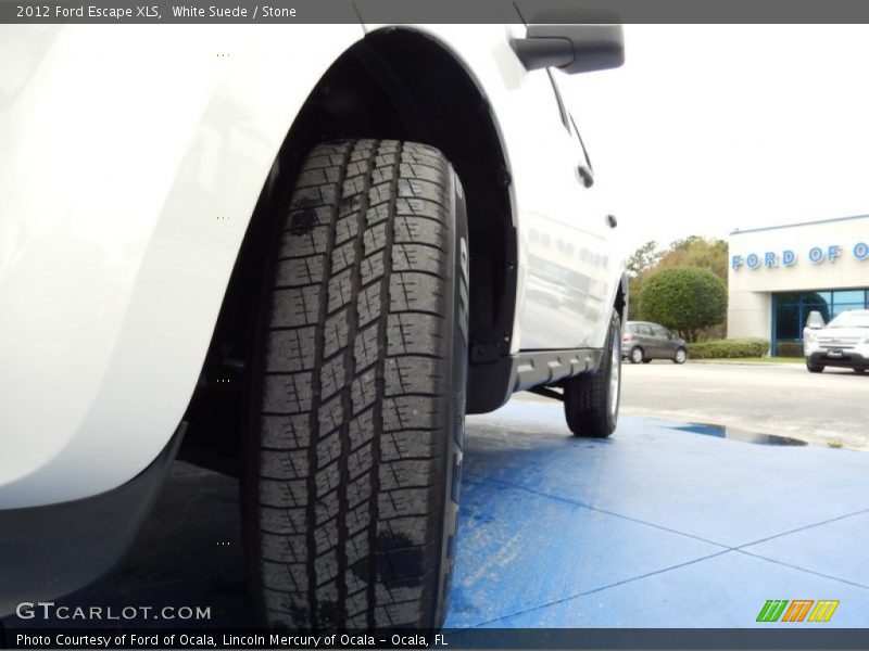 White Suede / Stone 2012 Ford Escape XLS