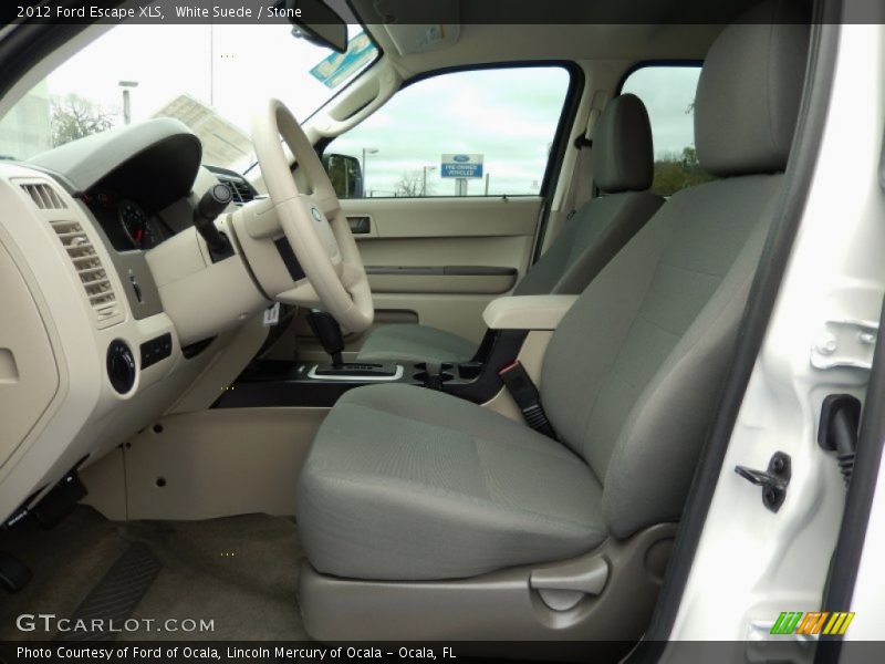 White Suede / Stone 2012 Ford Escape XLS