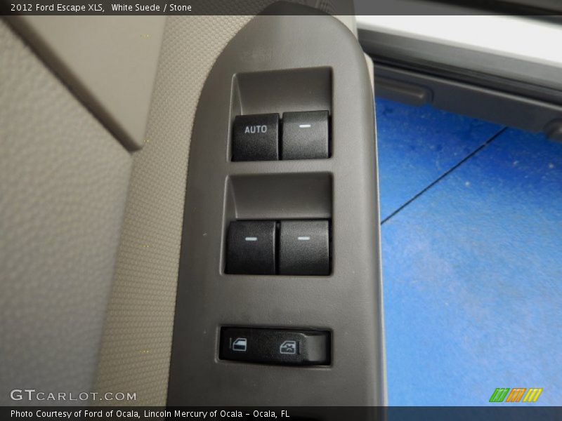 White Suede / Stone 2012 Ford Escape XLS