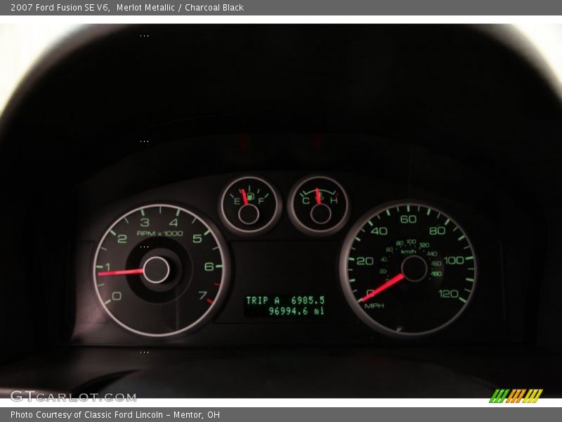  2007 Fusion SE V6 SE V6 Gauges