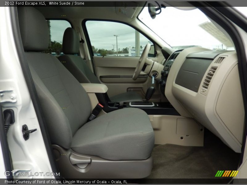White Suede / Stone 2012 Ford Escape XLS