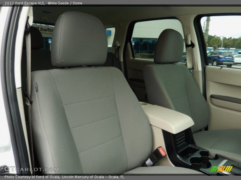 White Suede / Stone 2012 Ford Escape XLS